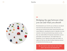 Tablet Screenshot of eatobe.com